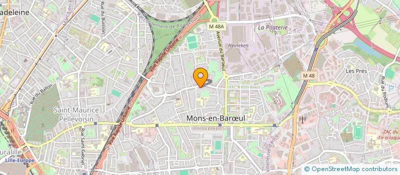 localisation de l'entreprise SDU IMMO  MONS-EN-BARUL