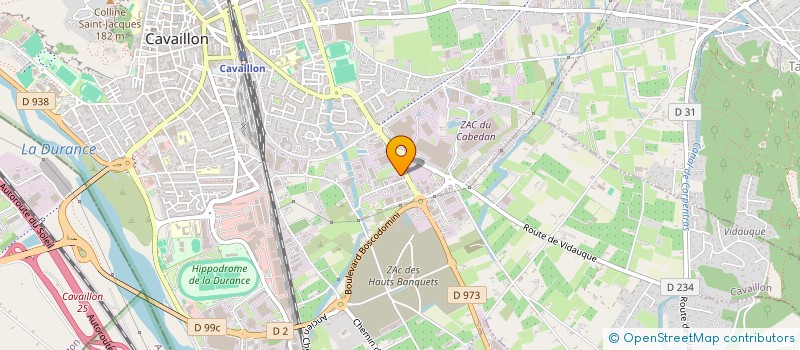 localisation de l'entreprise SDV  CAVAILLON