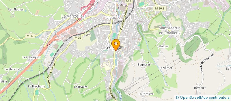 localisation de l'entreprise SDV CONCEPT à SAINT-CHAMOND