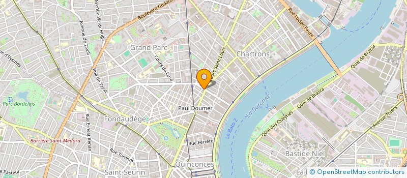 localisation de l'entreprise SDV-ISI  BORDEAUX