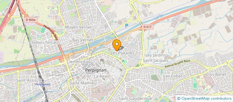 localisation de l'entreprise SDVD INVEST à PERPIGNAN