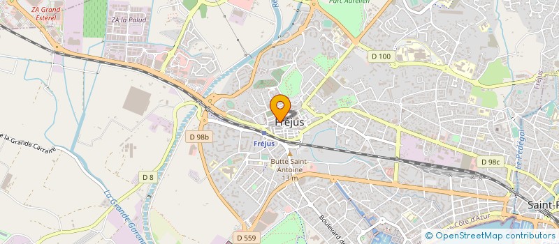 localisation de l'entreprise SDWEB à FREJUS