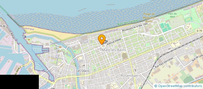 localisation de l'entreprise SDX à DUNKERQUE