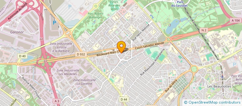 localisation de l'entreprise SE à AULNAY-SOUS-BOIS