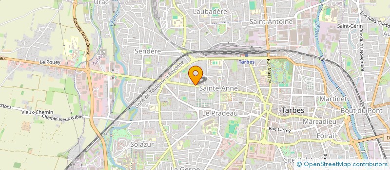 localisation de l'entreprise SE  TARBES