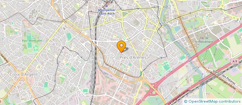 localisation de l'entreprise SE ABREU à MONTPELLIER
