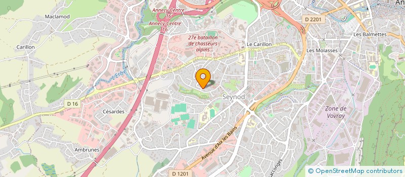 localisation de l'entreprise SE BAT-RENOV à ANNECY