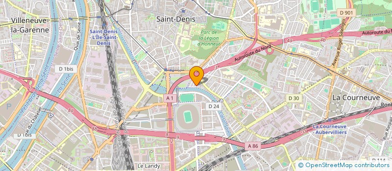localisation de l'entreprise SE BATIM (SERIN BATIMENT) à SAINT-DENIS