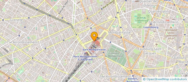 localisation de l'entreprise SE BEAUTY  PARIS