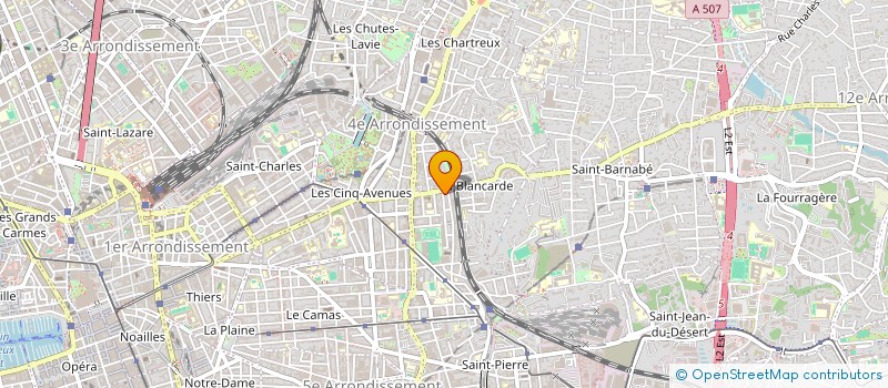 localisation de l'entreprise SE.CAM.DIS. à MARSEILLE