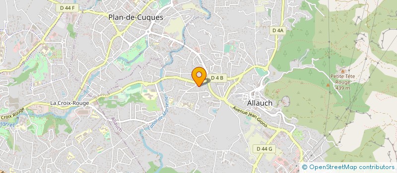 localisation de l'entreprise SE CO GEST à ALLAUCH