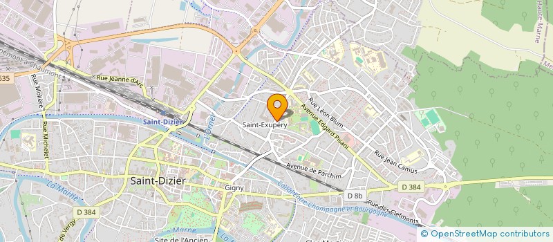 localisation de l'entreprise SE CONNAITRE PAR CORPS à SAINT-DIZIER