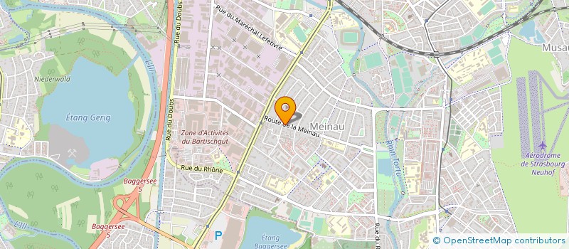 localisation de l'entreprise SE CONSTRUCTIONS à STRASBOURG