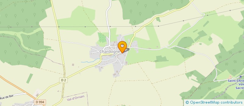 localisation de l'entreprise SE COUVERTURE à CHARDOGNE