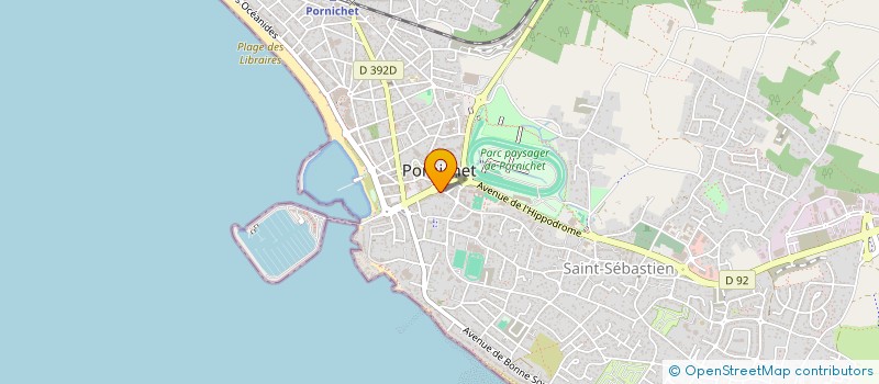 localisation de l'entreprise SE-CY IMMOBILIER à PORNICHET