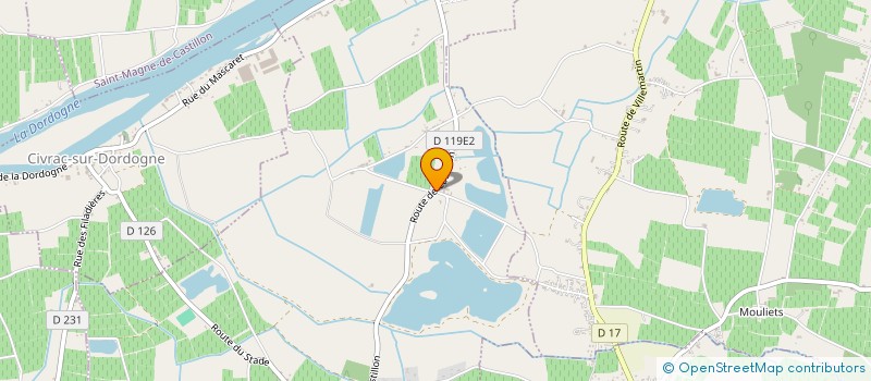 localisation de l'entreprise SE DES ETABLISSEMENTS SERGE ROUSSET  SAINT-PEY-DE-CASTETS