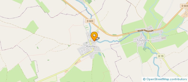 localisation de l'entreprise SE DES ETS DELESSE  RAVILLE