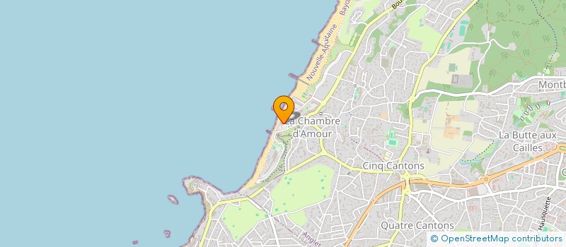 localisation de l'entreprise SE DU MINI GOLF DE LA GROTTE à ANGLET