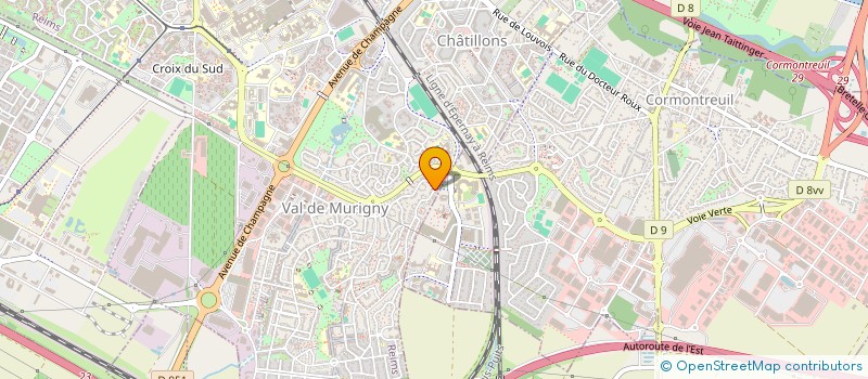 localisation de l'entreprise SE ELEC  REIMS