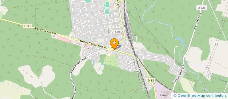 localisation de l'entreprise SE ETS JP DUCLERMORTIER  MORCENX-LA-NOUVELLE