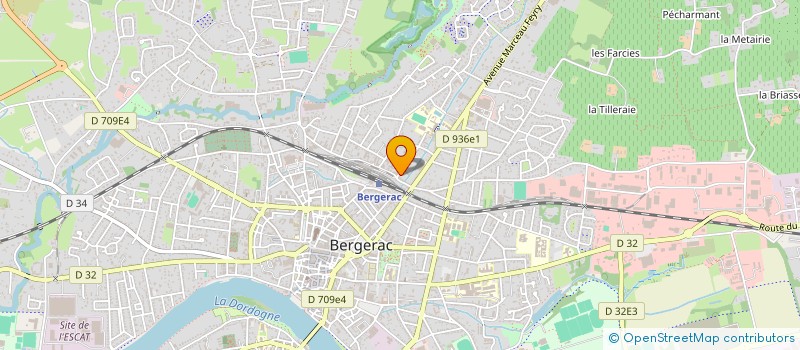 localisation de l'entreprise SE EXPL METIFET ET FILS à BERGERAC