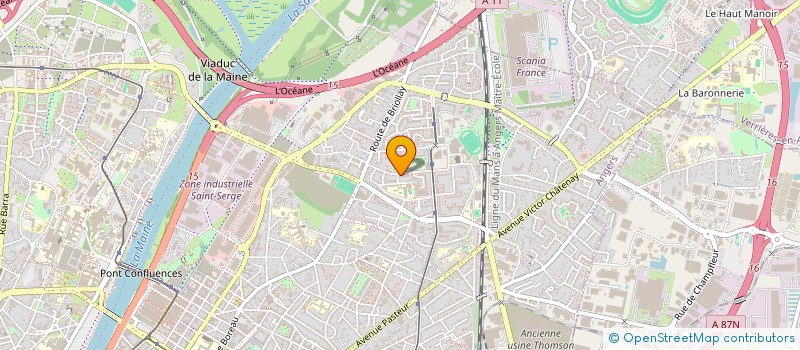 localisation de l'entreprise SE FORMER A PARIS à ANGERS