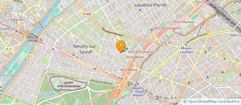 localisation de l'entreprise SE HOLDING à NEUILLY-SUR-SEINE
