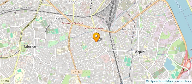 localisation de l'entreprise SE.INVEST à BEGLES