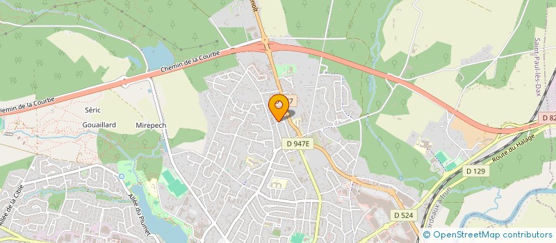 localisation de l'entreprise SE JOSEPH VALVERDE ET FILS à SAINT-PAUL-LES-DAX
