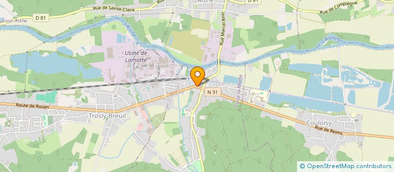 localisation de l'entreprise SE L'AMI  CUISE-LA-MOTTE