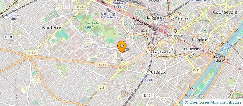 localisation de l'entreprise SE.LOCATION  NANTERRE