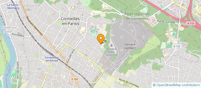 localisation de l'entreprise SE'NET à CORMEILLES-EN-PARISIS