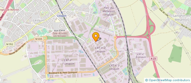 localisation de l'entreprise SE OSTREVILLE à FRETIN