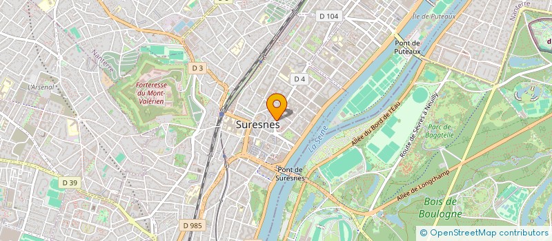 localisation de l'entreprise SE PRESSING DE L'EUROPE à SURESNES