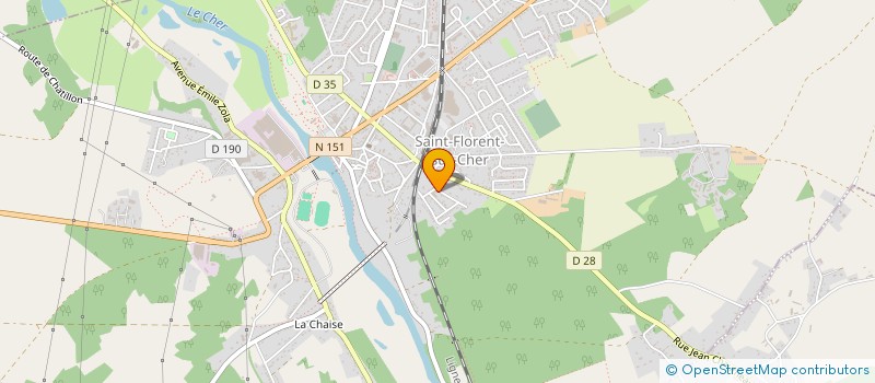 localisation de l'entreprise SE.QU.EN.CE à SAINT-FLORENT-SUR-CHER