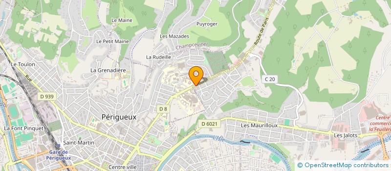 localisation de l'entreprise SE QUAERERE  PERIGUEUX