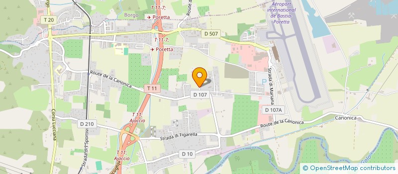 localisation de l'entreprise SE.RA.NE.CO à LUCCIANA