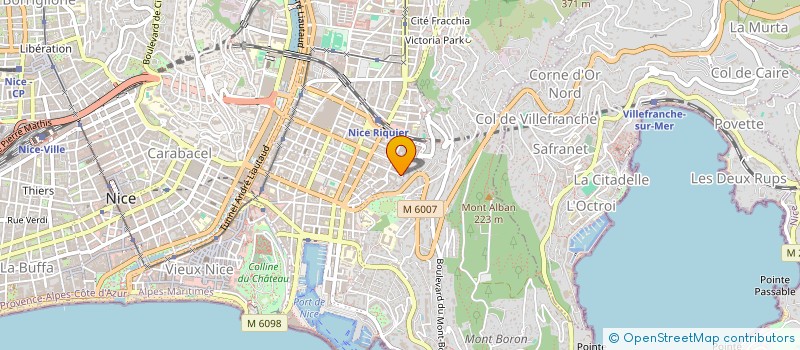 localisation de l'entreprise SE.RI.AL FOOD à NICE
