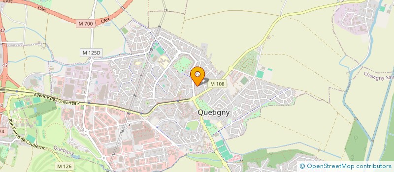 localisation de l'entreprise SE.RI.PI.2 à QUETIGNY