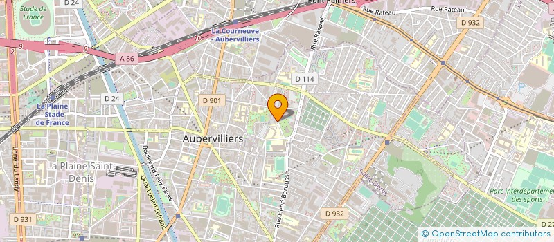localisation de l'entreprise SE SUR à AUBERVILLIERS