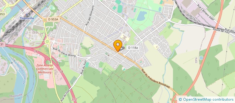 localisation de l'entreprise SE2MAVI  YUTZ