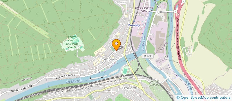 localisation de l'entreprise SE3I à POMPEY