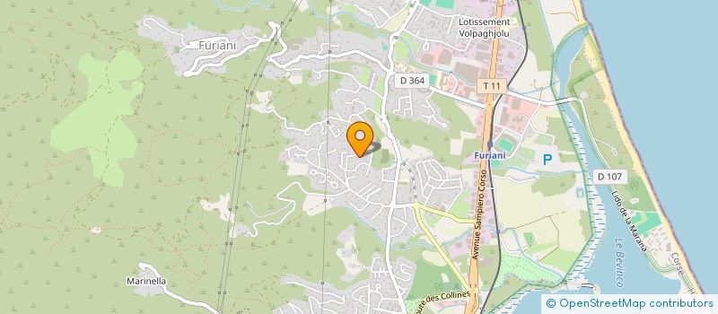 localisation de l'entreprise SE3LM à BIGUGLIA