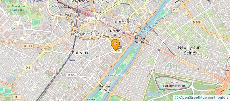 localisation de l'entreprise SE3M  PUTEAUX