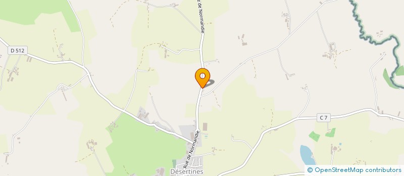 localisation de l'entreprise SEA  DESERTINES