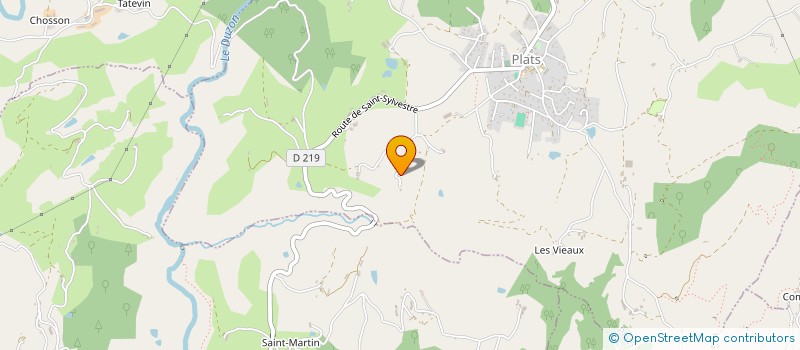 localisation de l'entreprise SEA  PLATS