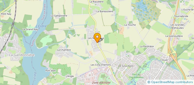 localisation de l'entreprise SEA  CARQUEFOU