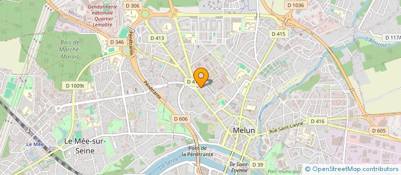 localisation de l'entreprise SEA à MELUN