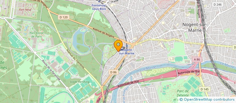 localisation de l'entreprise SEA.AD  NOGENT-SUR-MARNE