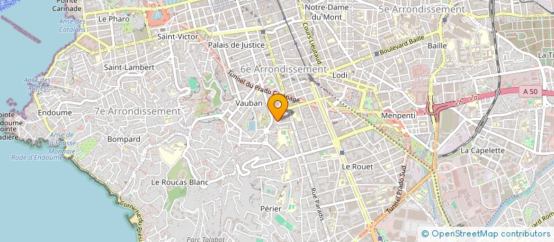 localisation de l'entreprise SEA BLOCKS à MARSEILLE